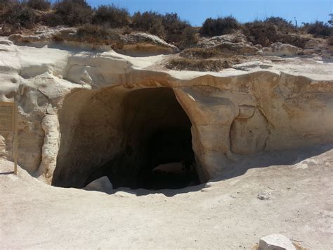 Cave At Adullam Possible Location Where David Hid From King Saul Rey