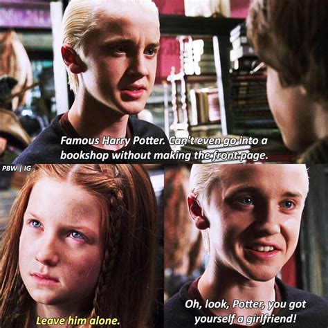 Check spelling or type a new query. I love how protective is Ginny with Harry😍 - Also I love Draco's sass😂😂 - #harrypotter | Harry ...