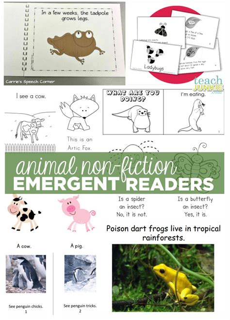 52 Free Emergent Readers For All Year Long Teach Junkie