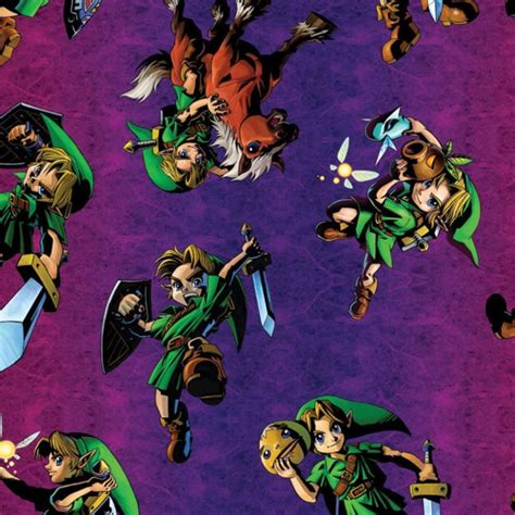 Nintendo Legend Of Zelda Fabrics Shop Fabric Llc