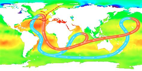 Esa Average Sea Surface Salinity And Global Circulation