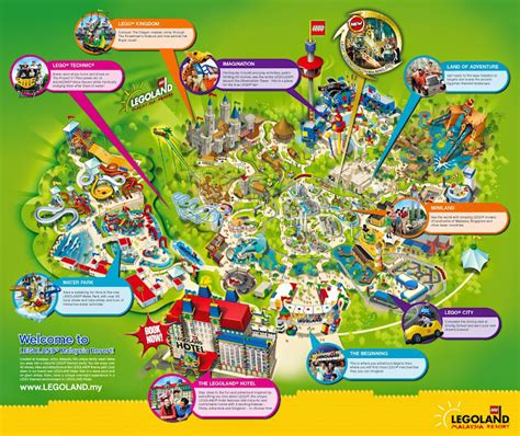Map Of Malaysia Legoland Maps Of The World