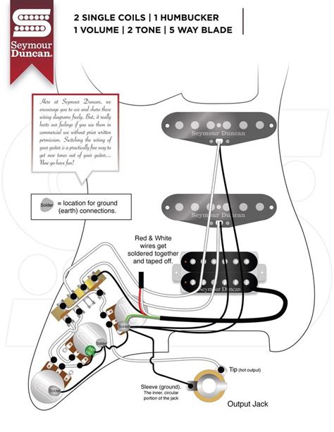 Stratocaster 5 Way Switch Wiring Diagram