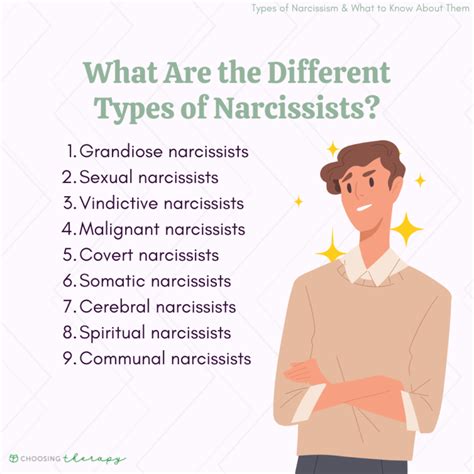 9 Different Types Of Narcissists