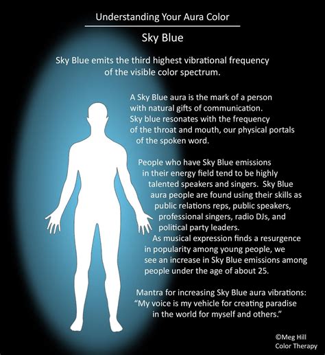Understanding Your Aura Color Sky Blue Le Reiki Reiki Healing Chakra