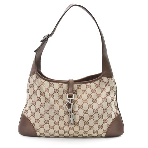 Gucci Classic Gg Monogram Jackie O Hobo Bag Ggy132 Bags Of Charmbags