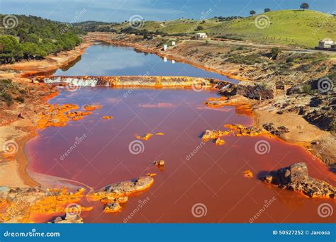 Tinto River Huelva Spain Stock Photo Image Of Sulfur 50527252