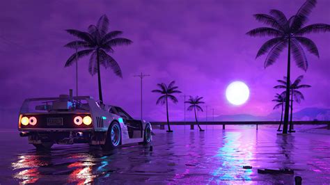 Artistic Retro Wave 4k Ultra Hd Wallpaper