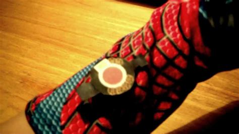 The Amazing Spiderman Web Shooter Replica Youtube