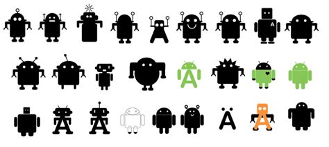 The History Of The Android Logo Laptrinhx