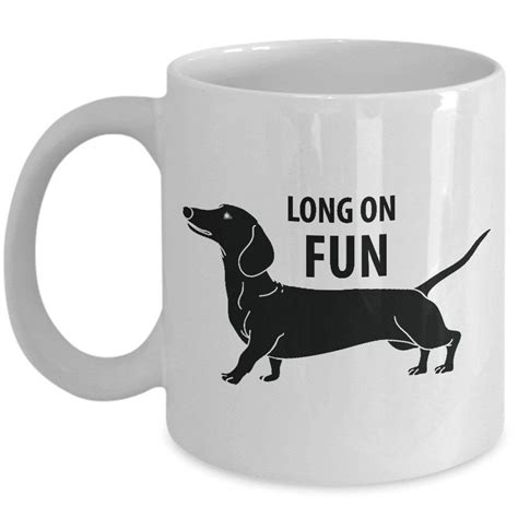 Large Dachshund Mug Weeny Dog Lovers Wiener Great Funny T For