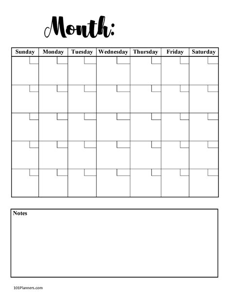 Blank Calendar Template Calendarlabs Calendar Printable Free Meal