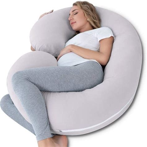 syue funda de almohada para embarazadas 5 5 libras 31 x 61 pulgadas almohada para embarazadas