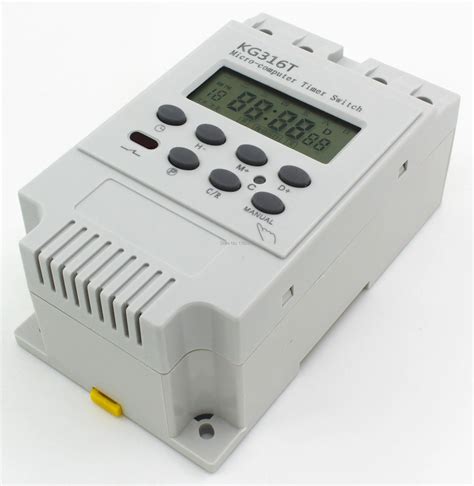 Kg316t Ac 220v 10a Digital Time Switch 220vac Weekly Programmable
