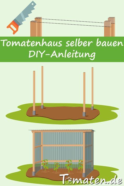 Wenn diese nicht schon zusammenfallen, ehe sie fertig gebaut sind. Auch Tomaten benötigen Schutz. In unserer DIY-Anleitung ...