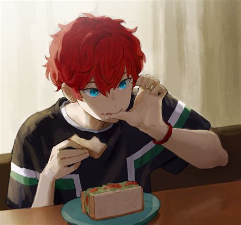 おめぐ On Twitter In 2021 Anime Redhead Anime Boy Hair Cute Anime Boy