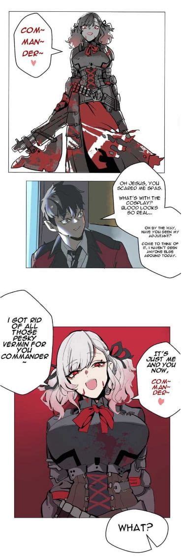 girls frontline comic no 17 yandere spas anime and manga girls frontline yandere girl