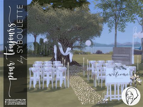 Sims 4 Wedding Décor Cc Furniture Flowers And More Fandomspot