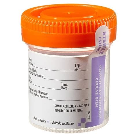 Thermo Scientific Samco Bio Tite Urine Specimen Containers Labeled