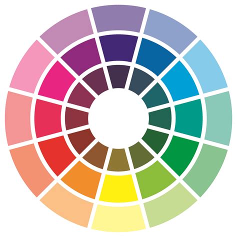 The Colour Wheel that includes; Primary, Secondary and Tertiary Colours plus its many Tints and ...
