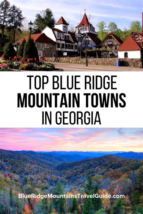 Top Blue Ridge Mountain Towns In Georgia With The Best Things To Do In