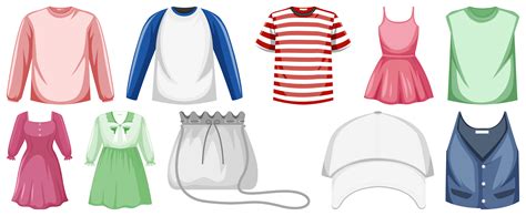 Cartoon Clothes Vector Art Icons And Graphics For Free Download