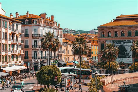 Beautiful Exotic City Of Cannes Cote Dazur French Riviera Downtown