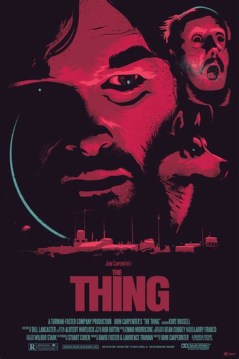 The Thing Horror Movie Art Movie Posters Alternative Movie Posters