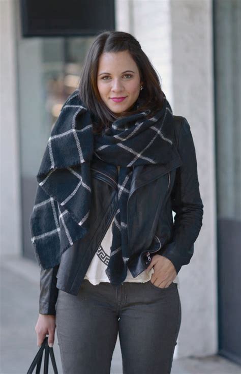 fall beauty products to fight the fall and winter blues scarf outfit blanket scarf outfit