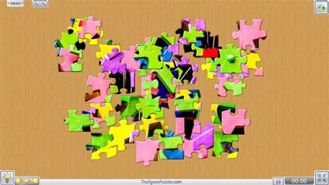 We are making a diy puzzle piece today. 50 Piece Jigsaw Puzzle - Colorful Cogwheels - YouTube
