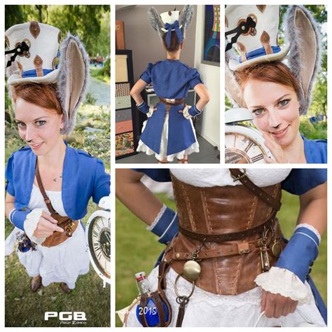 Made By Me My Steampunk White Rabbit Costume Based On The Tim Burton