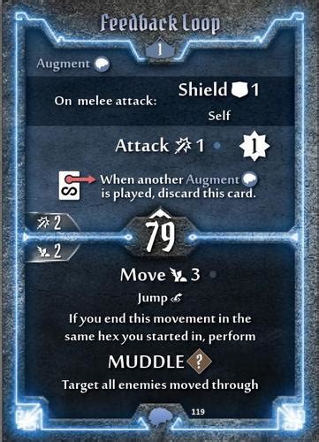 This is probably the most important mindthief card and will be mentioned a lot throughout the guide, lets call it tmw for short. How does the Feedback Loop card work in Gloomhaven? - Board & Card Games Stack Exchange