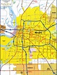 Memphis TN city map.Free printable detailed map of Memphis city Tennessee