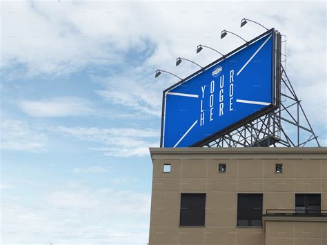 3 Photorealistic Rooftop Billboard Mockups by Limoncello12 | GraphicRiver