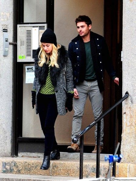 Zac Efron With Imogen Poots On Set Of Are We Officially Dating In Nyc On December