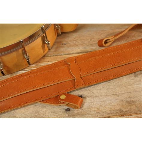 Hand Made Quality Leather Banjo Strap