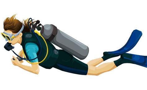 Underwater Diver Png Clipart Background Png Play