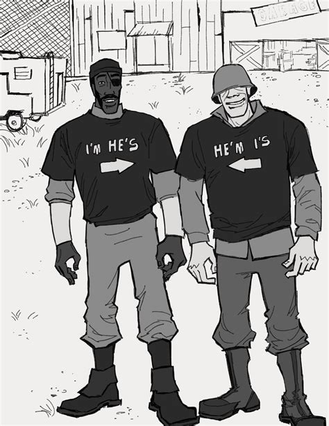 Demoman And Soldier Im Hes Hem Is Team Fortress 2 Know Your Meme