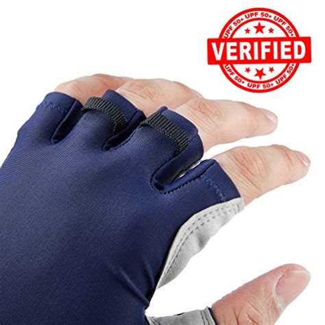 The Fishing Tree Fingerless Fishing Gloves Certified Sun Protection