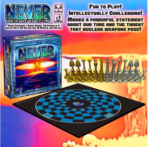 Never Iii Nuclear War Board Game Nuclear Bomb Game