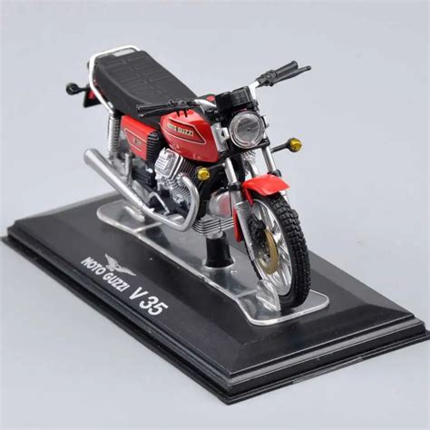 Collectible Italeri Diecast Motorcycle Model Mini 122 Scale Moto Guzzi