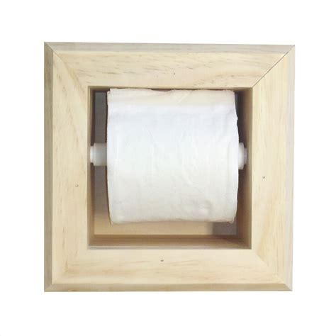 Shop Bevel Frame Toilet Paper Holder Free Shipping Today Overstock