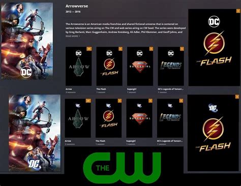 Collection Arrowverse Collection New Dc Logo Added 2 New Versions