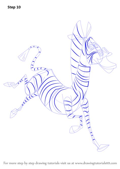 Well, if you already now how to draw a horse, you should not be! Step by Step How to Draw Marty the Zebra from Madagascar ...