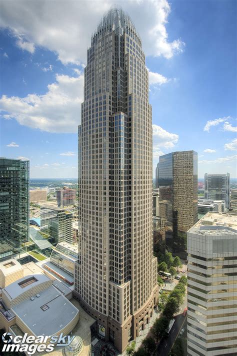 Bank Of America Corporate Center In Charlotte Nc Skyscraper