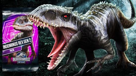 Indominus Rex Gen 2 Tournament Jurassic World The Game Youtube