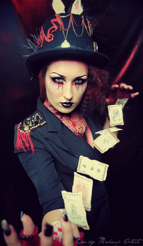 Candy Makeup Artist Joyce Spakman Circus Costume Dark Circus
