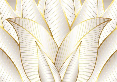 Abstract Background With Golden Linear Design 2436808 Vector Art At