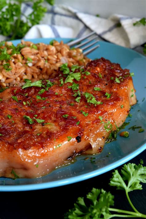 A thin pork chop is difficult to cook perfectly with this method, because. Baked Pork Loin Chops - Lord Byron's Kitchen