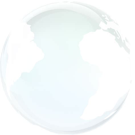 Transparent Glass Globe Of Earth 21493598 Png